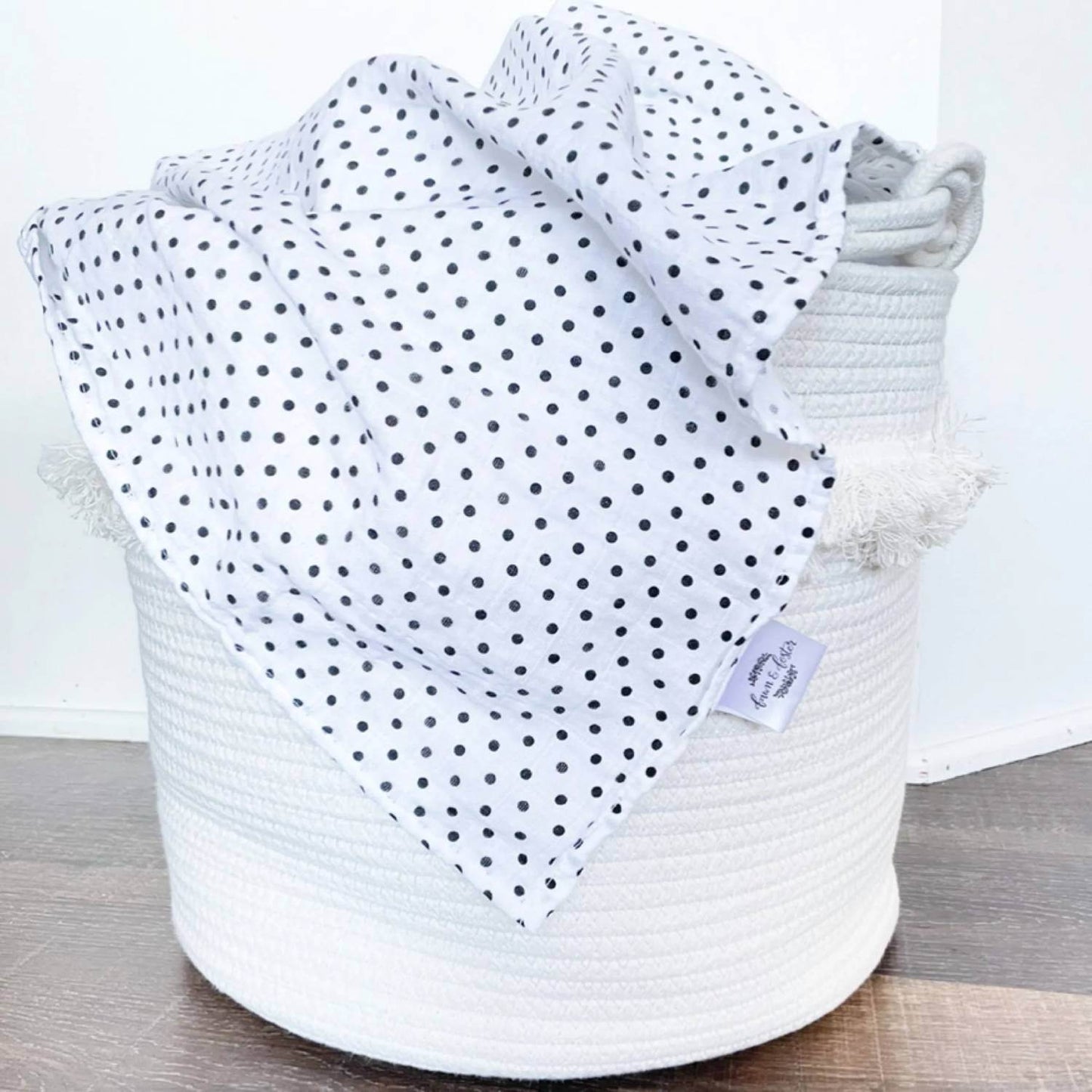 Fawn & Foster - Baby Organic Muslin Gauze Swaddle Blanket - Hazel - Rack Hunt -