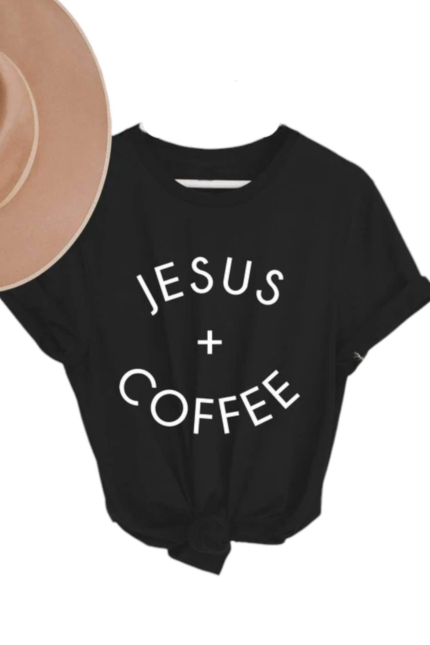 Type A Tees - Women's Jesus + Coffee Tee - Rack Hunt
