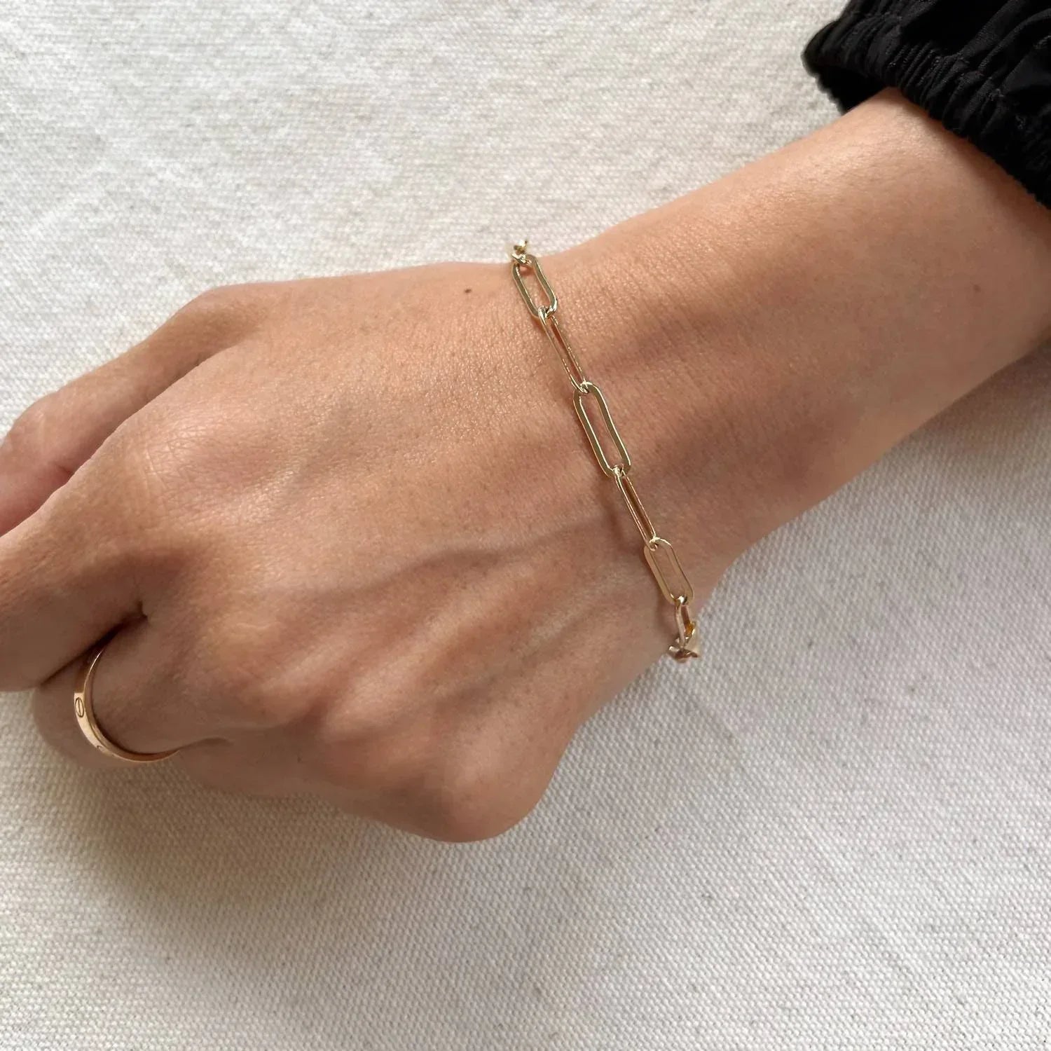 GoldFi - Women's Paperclip Bracelet - Rack Hunt