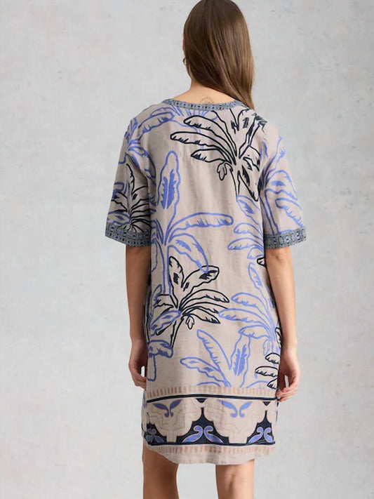 Ash Linen Mini Dress