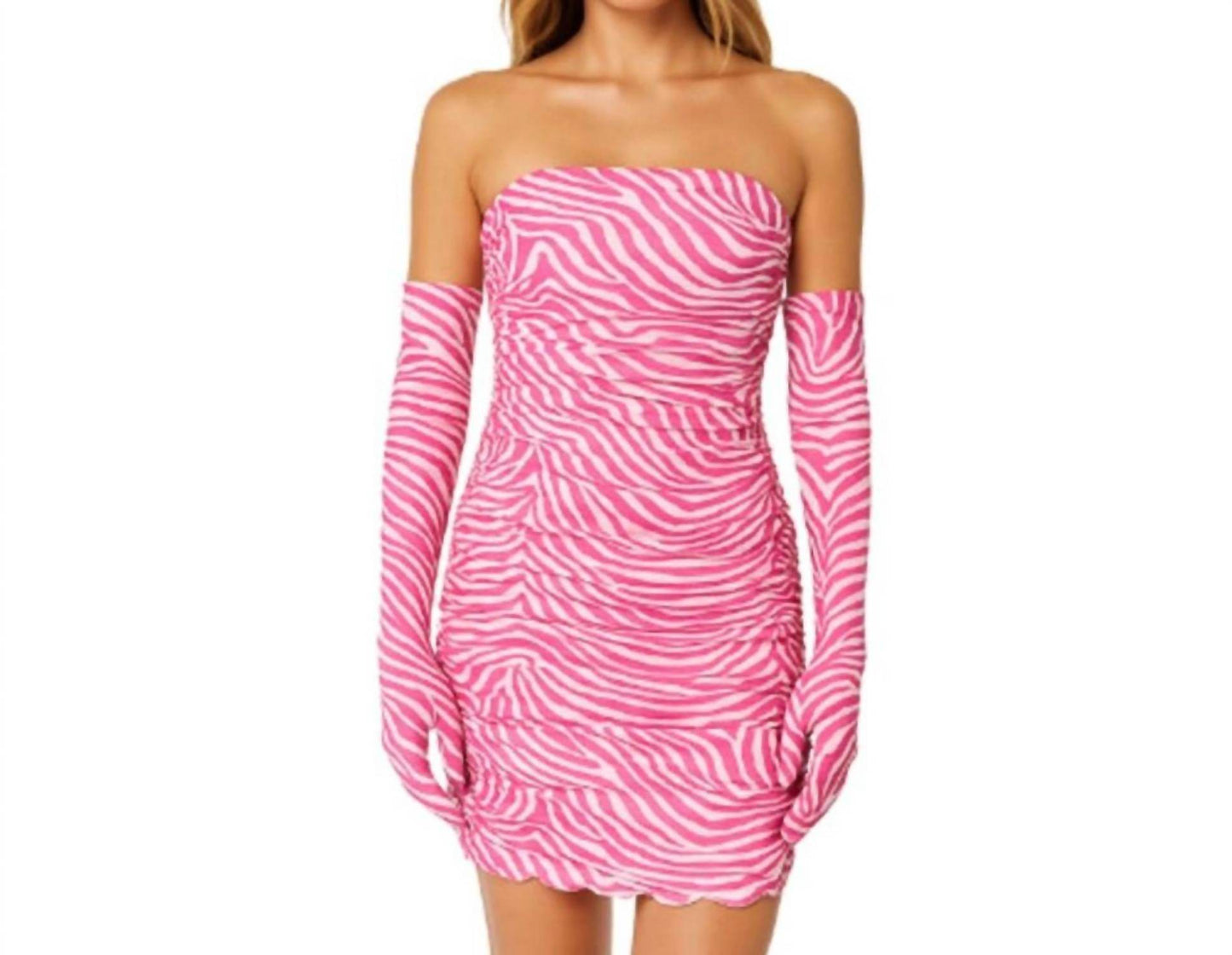 Miscreants London - Cupid Mini Dress & Oprah Gloves - Rack Hunt