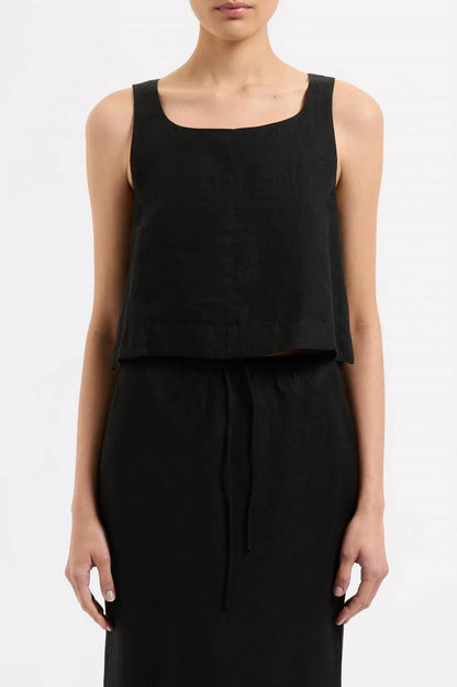 Nude Lucy - Thilda Linen Top - Rack Hunt