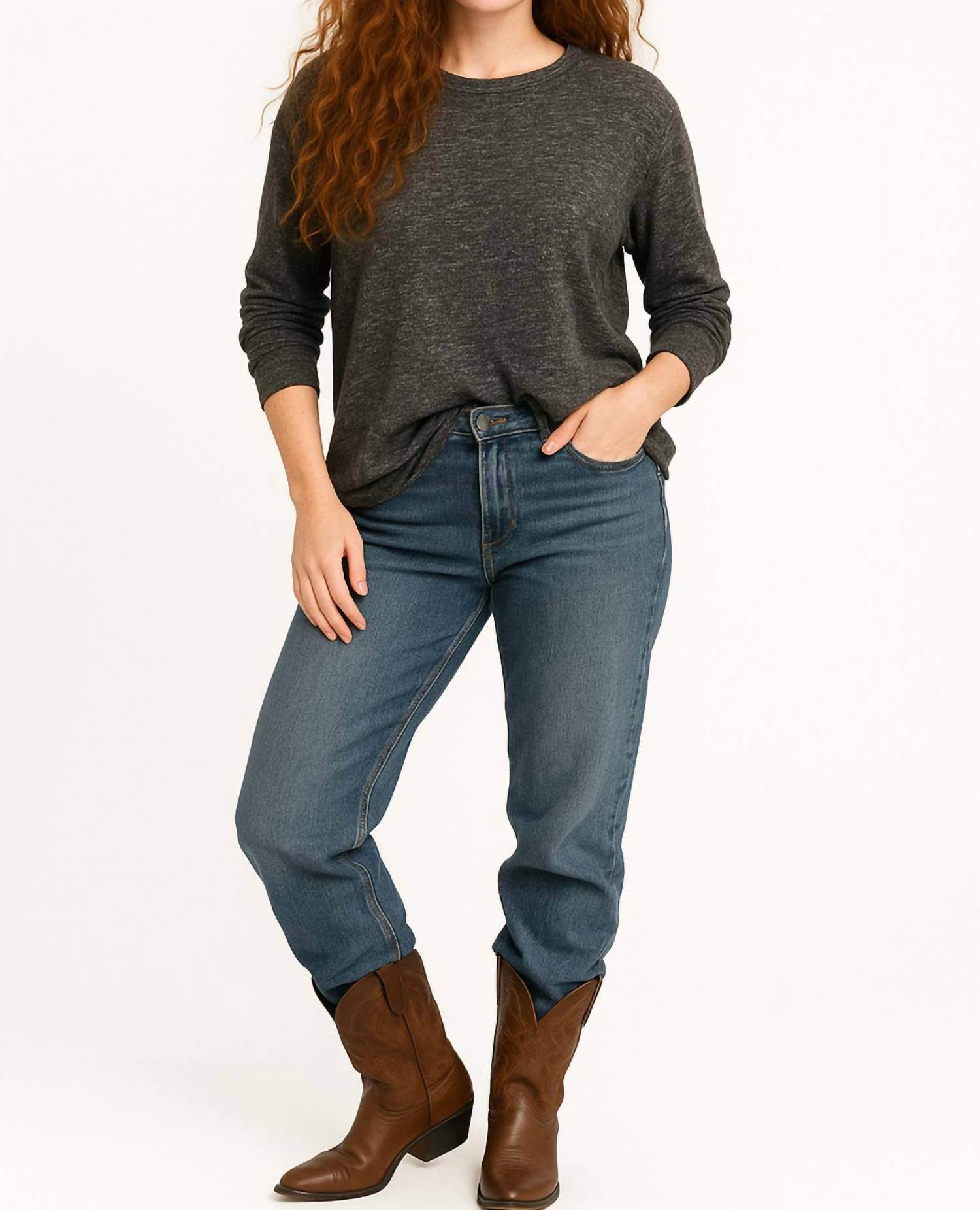 SHANNALEE - SALT N' PEPPA SUPER SOFT LONG SLEEVE TEE - Rack Hunt -