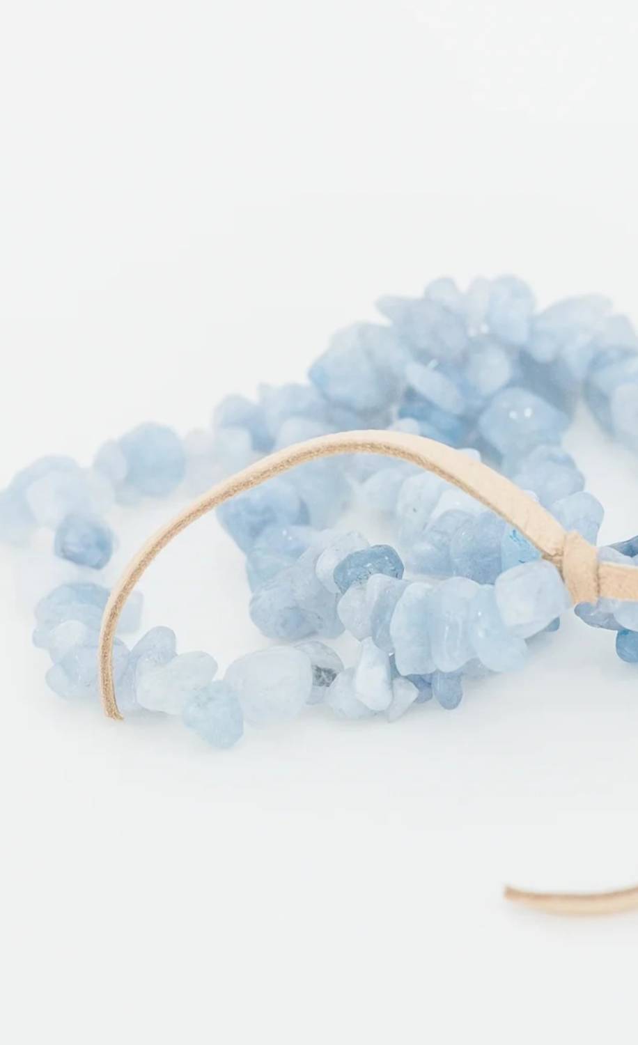 Women's Breck Aquamarine Chip Bracelet