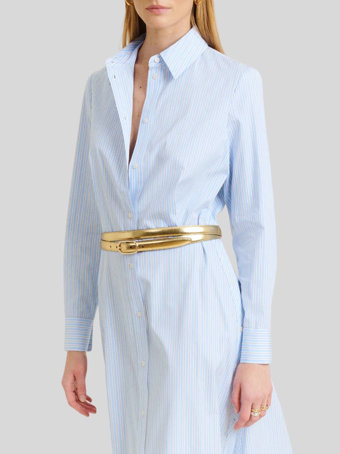 Yvette Belted Shirtdress