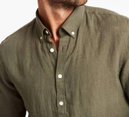 Modern Fit Soft Linen Shirt