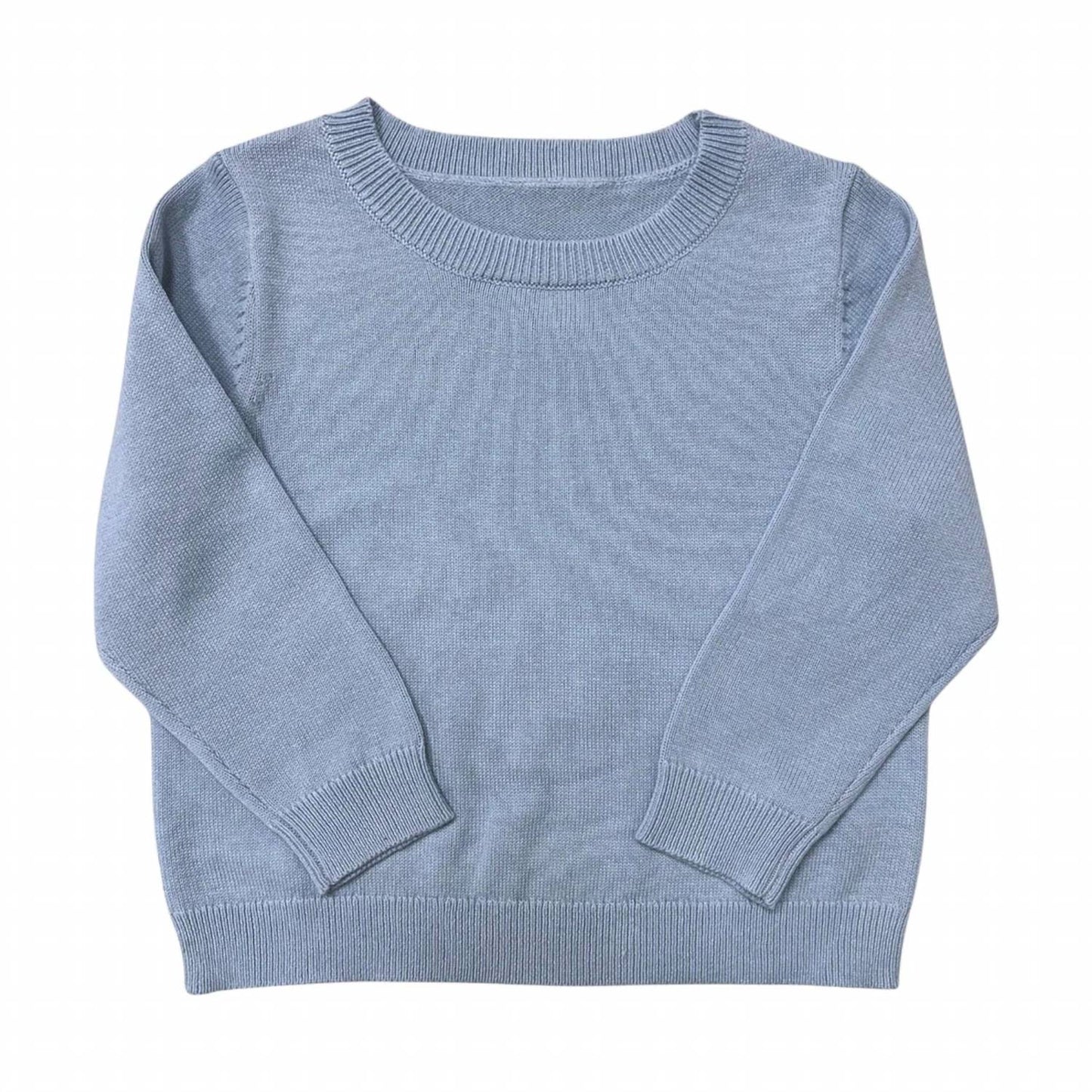 Kid's Ribbed Neck Sweater