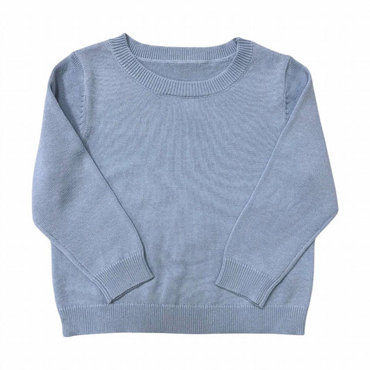Kid's Ribbed Neck Sweater