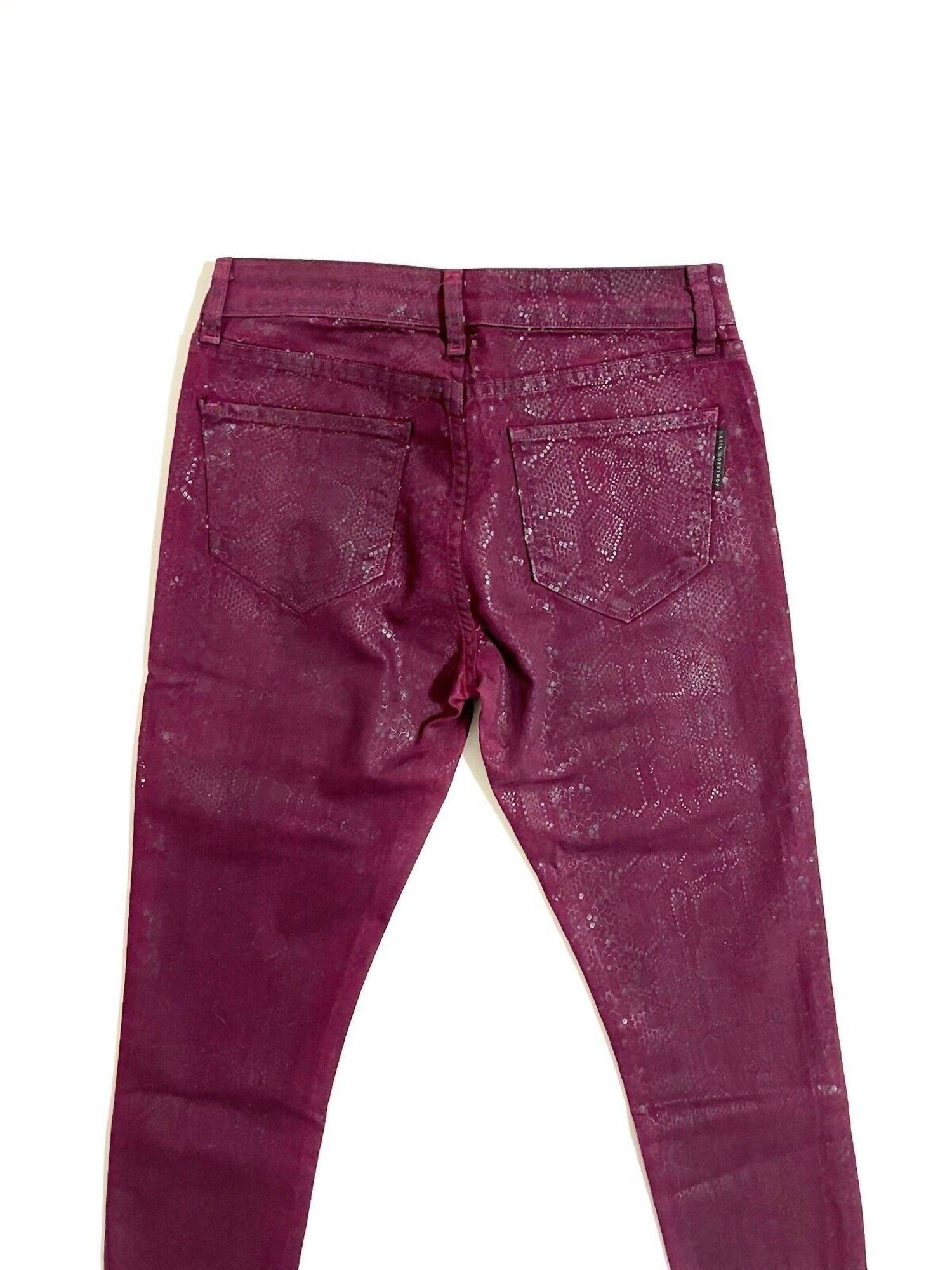 Kasil Workshop - Women's Snake Print Skinny Jeans - Rack Hunt -