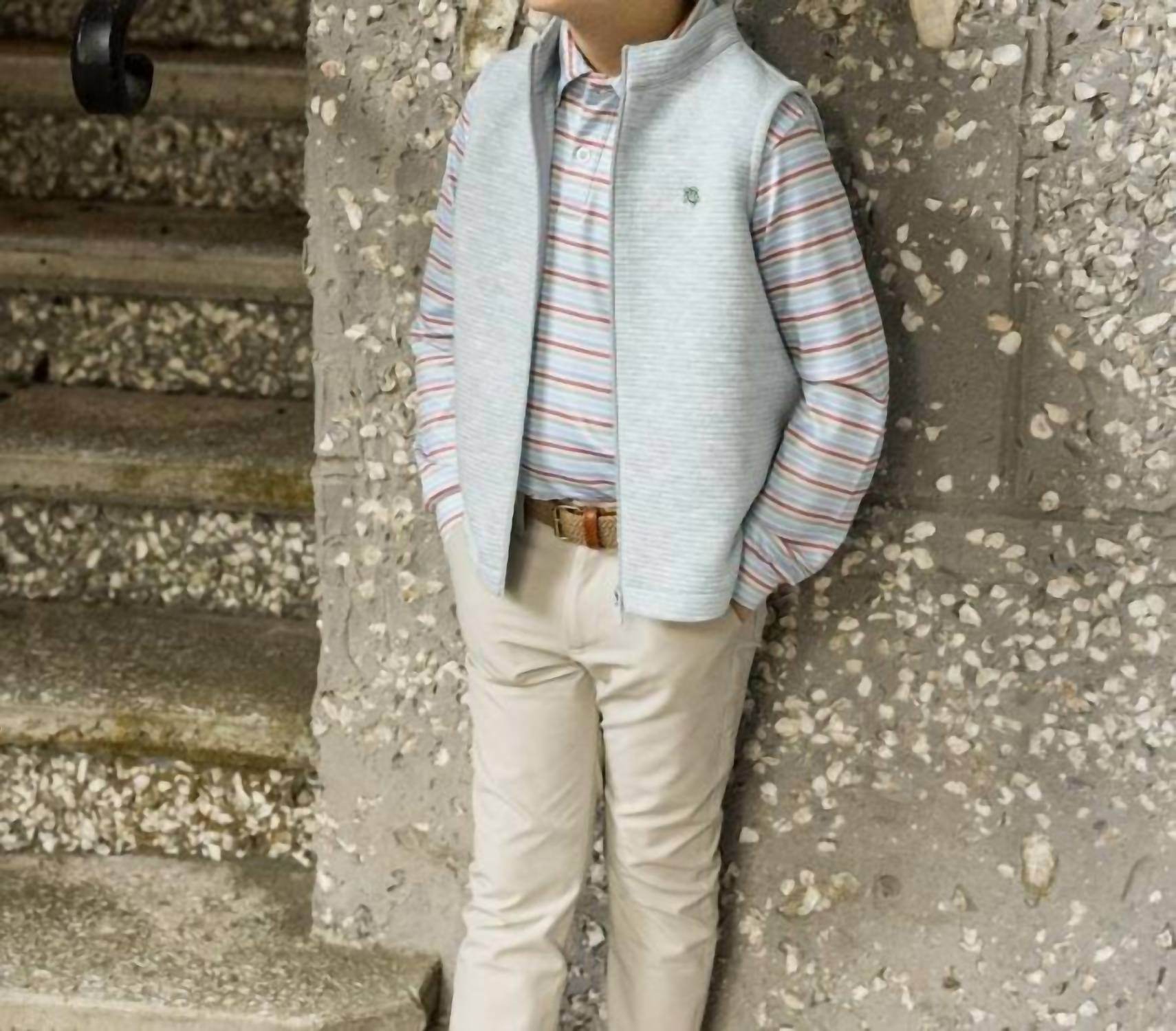 Bailey Boys - Harry Long Sleeve Performance Polo Shirt - Rack Hunt -