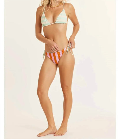 Sisstrevolution - Chasing Tides Reversible Tie-side Bikini Bottom - Rack Hunt