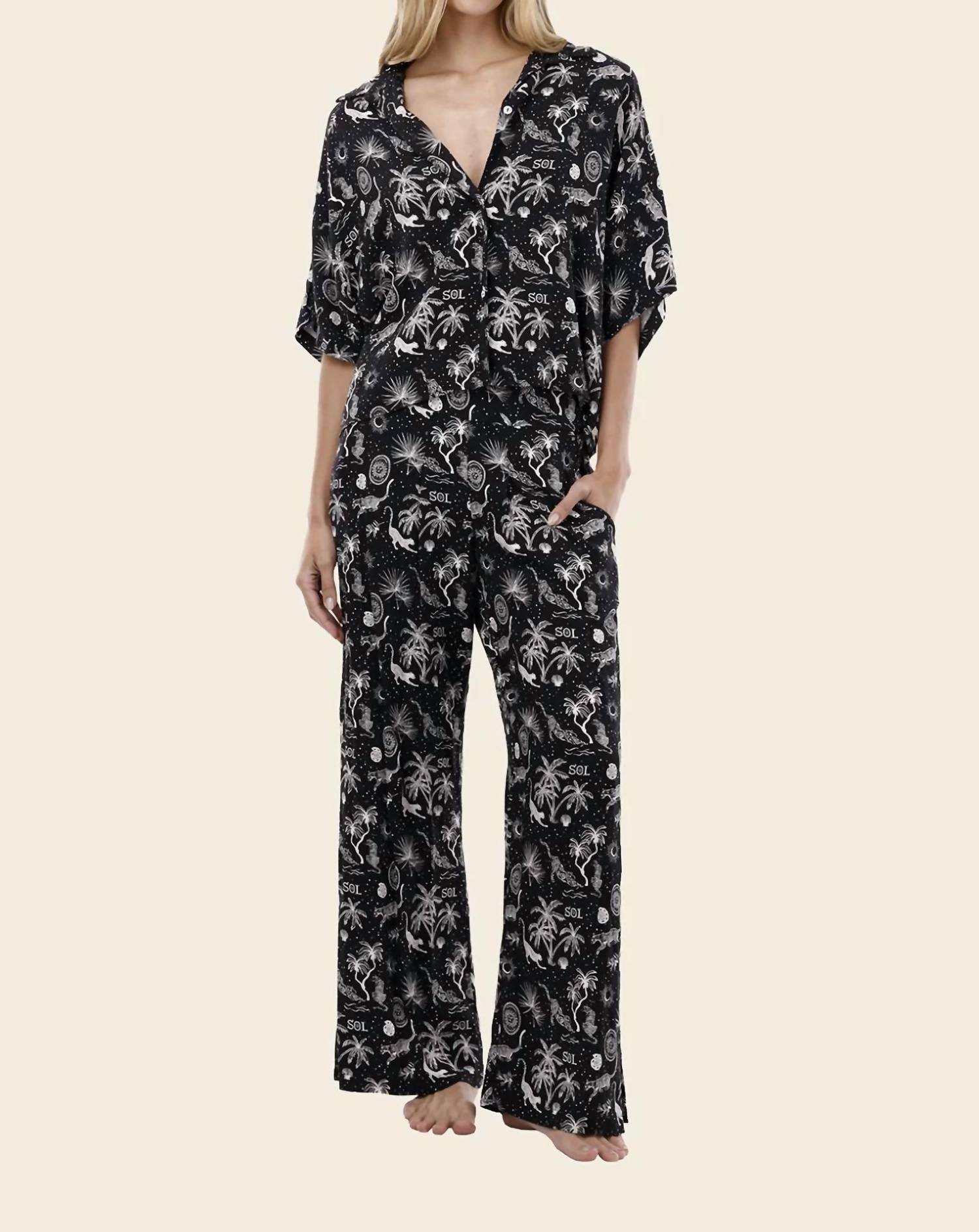 Malai - Sunset Dreams Laze Shirt - Rack Hunt -