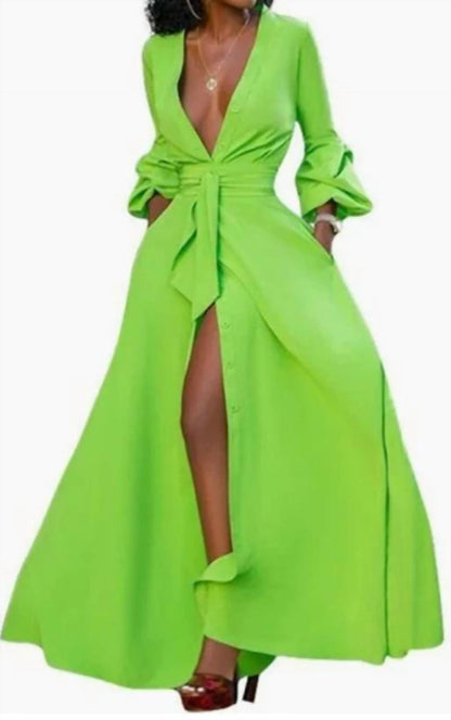 It's The Slit In My Curvy Dress