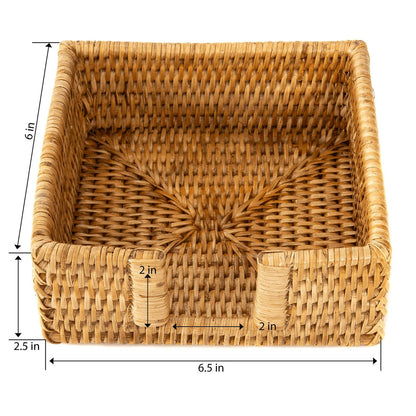 Rattan Cocktail Napkin Holder