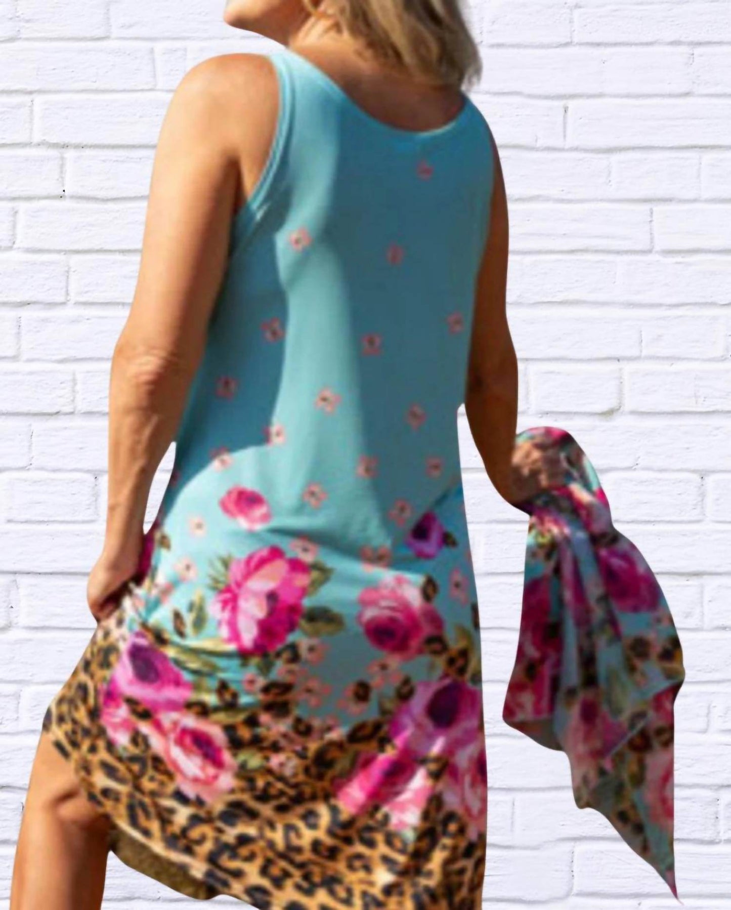 Diva USA - Denny Midi Shift Sleeveless Dress - Rack Hunt -