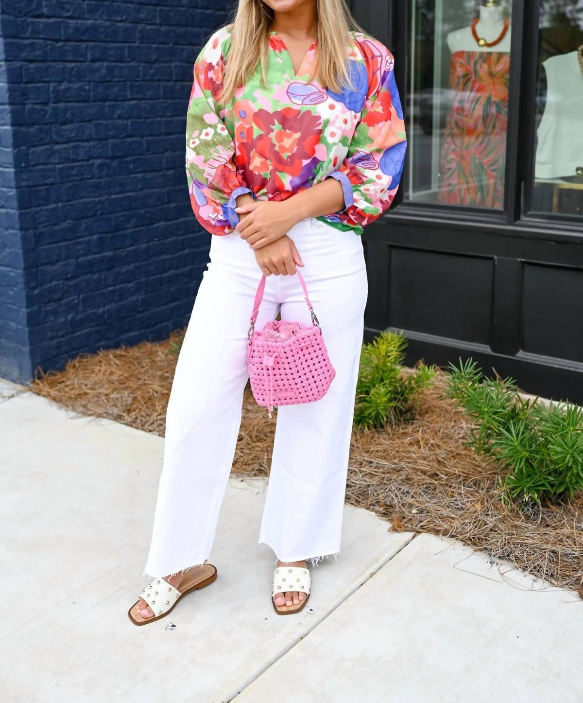 Mayfair Petal Pop Top
