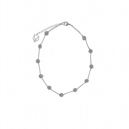 Women's Dome Mini Handmade Crochet Necklace