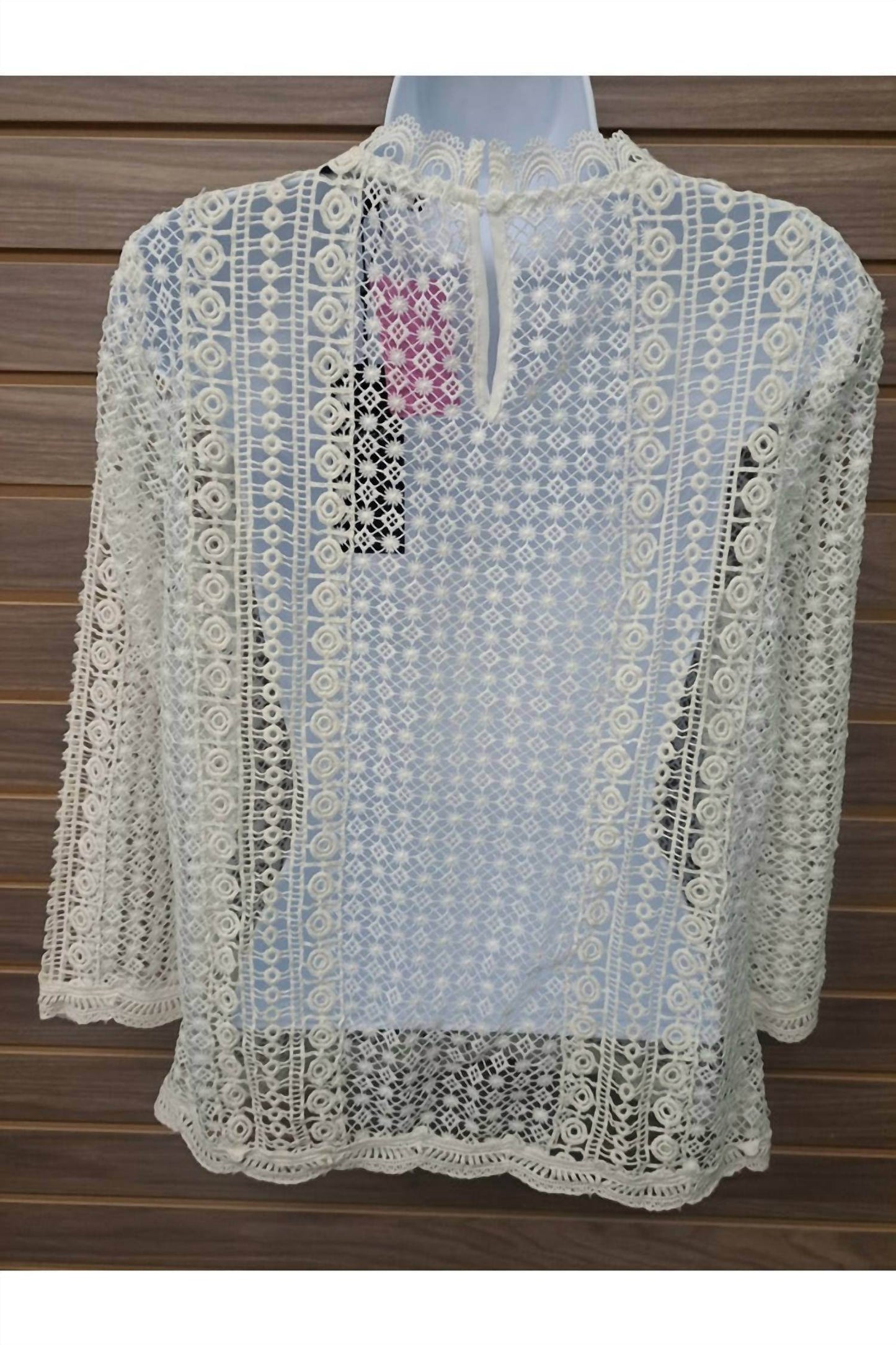 Kate C. - Women's All Over See Thru Lace 1 Button Back - Rack Hunt