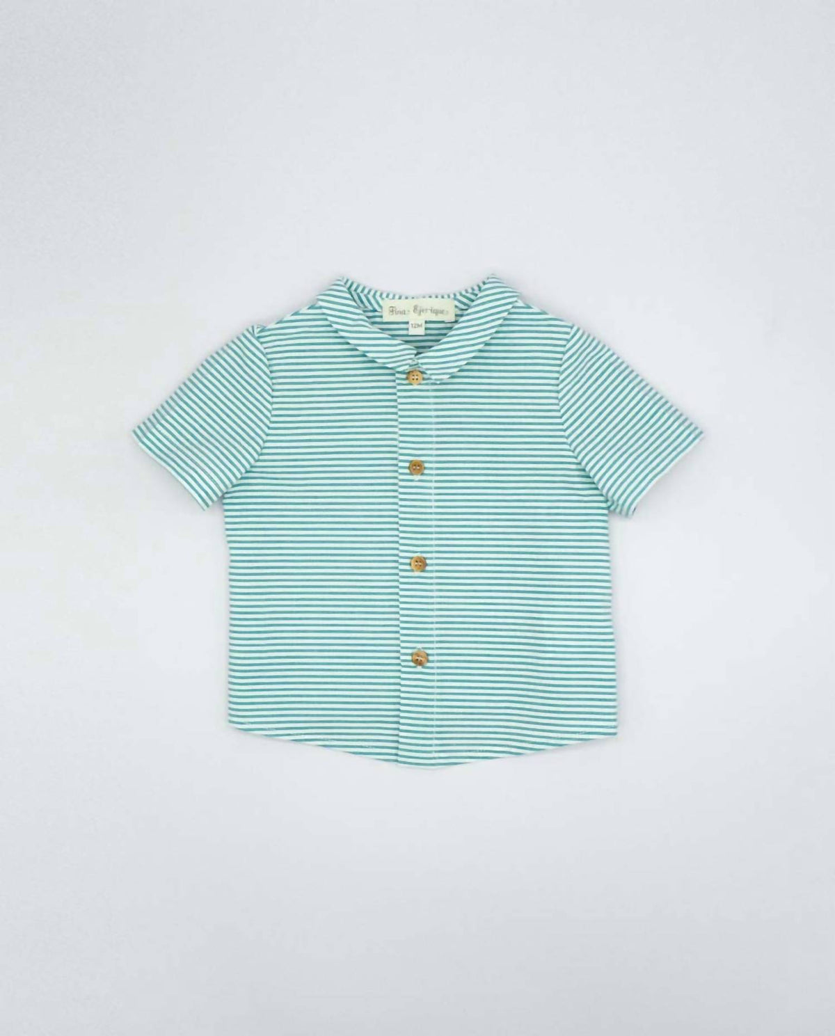 Boy's Striped Baby Shorts Set