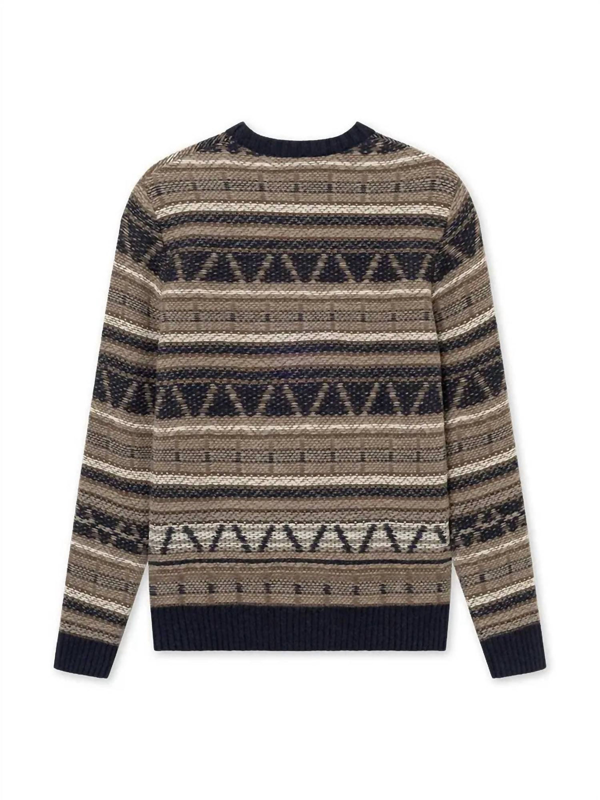 Cone Jacquard Knit Sweater