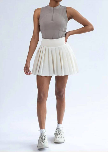 Clara Pleated Skort