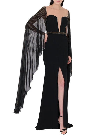 FLYING OPEN SLEEVES DRESS