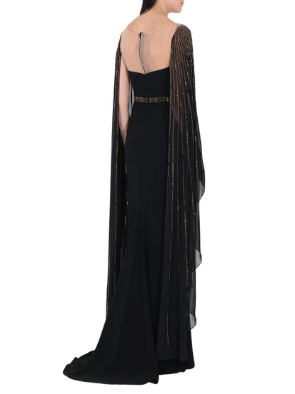FLYING OPEN SLEEVES DRESS