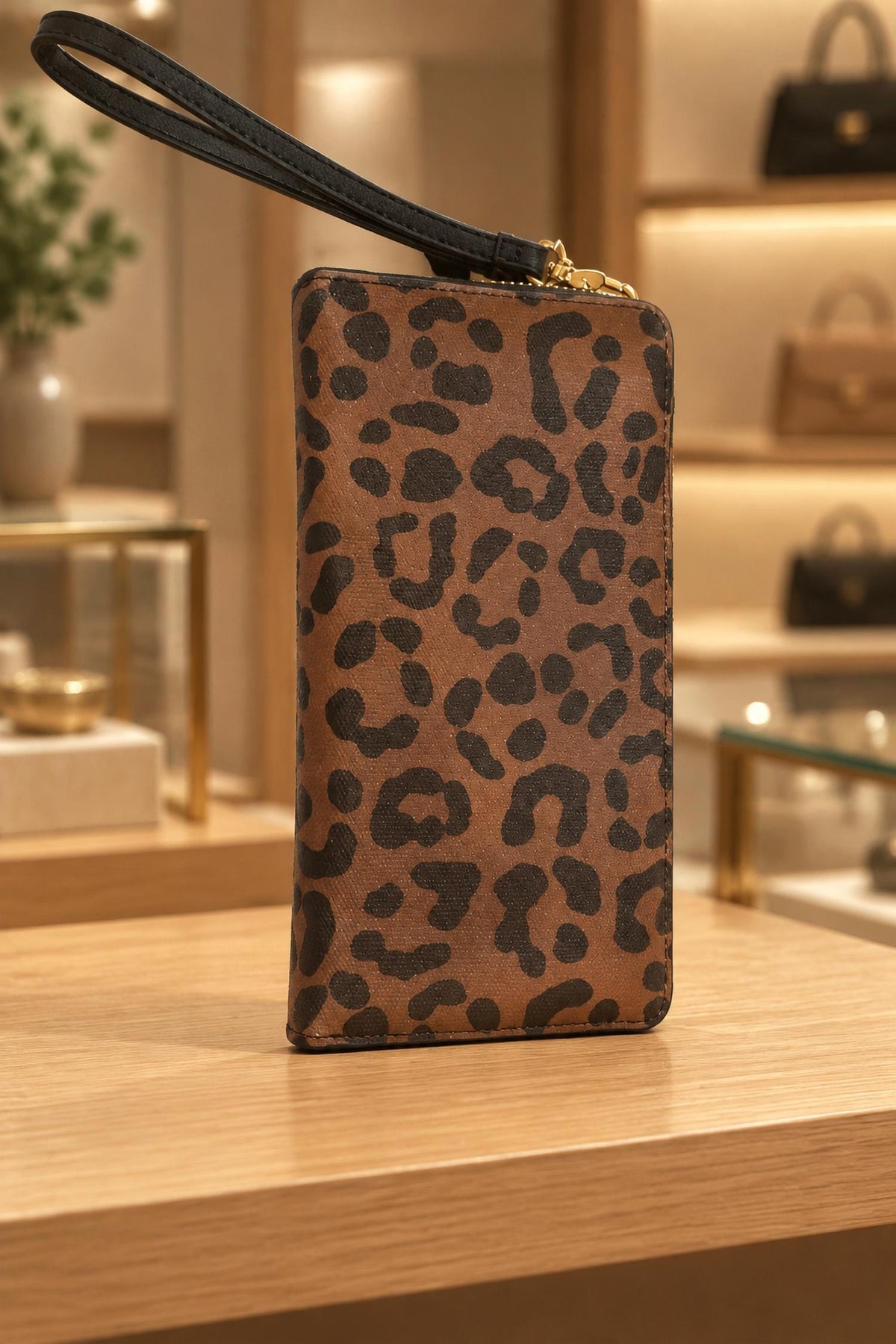 RFID LOGAN ZIP CLUTCH