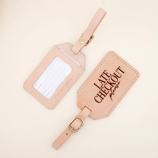 Late Checkout Luggage Tag