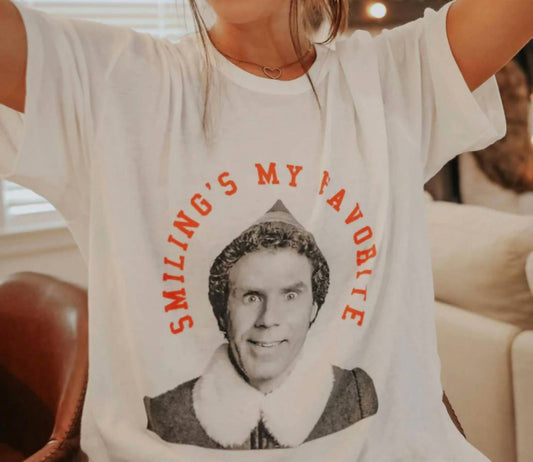 Smiling's My Favorite Tee