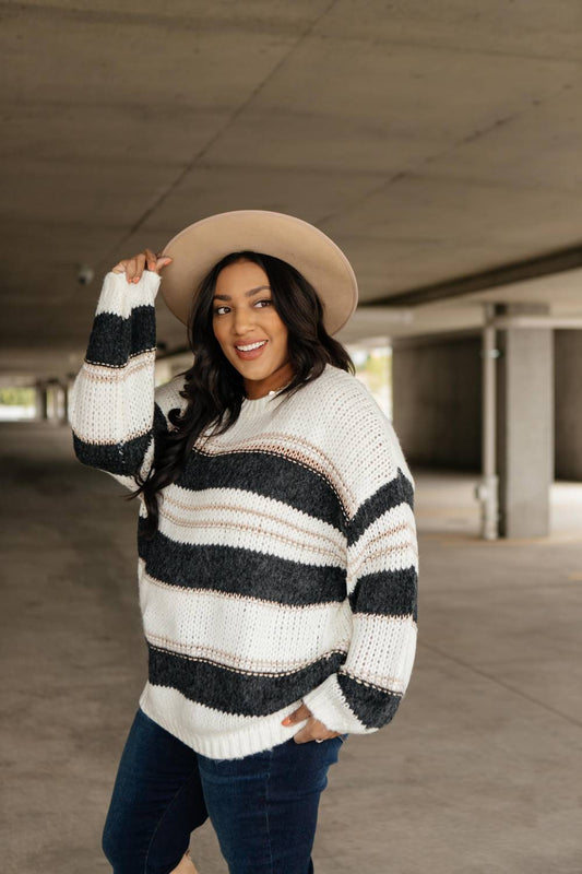 Sraightforward Striped Sweater