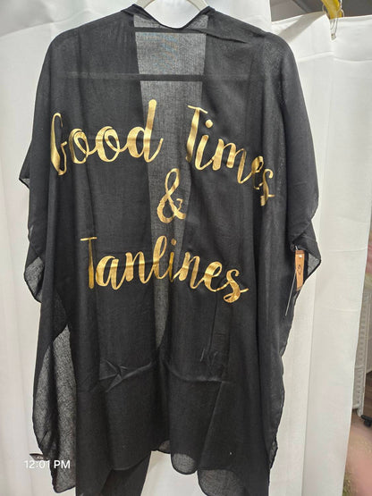 Women's Graphic Swim Cover Up