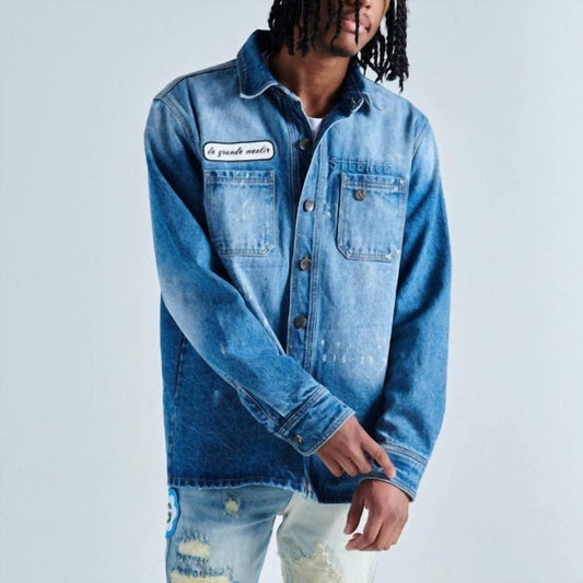 MEN'S MENTIROSA BUTTON UP DENIM JACKET