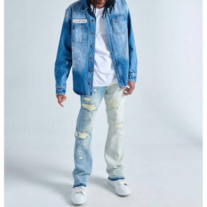 MEN'S MENTIROSA BUTTON UP DENIM JACKET