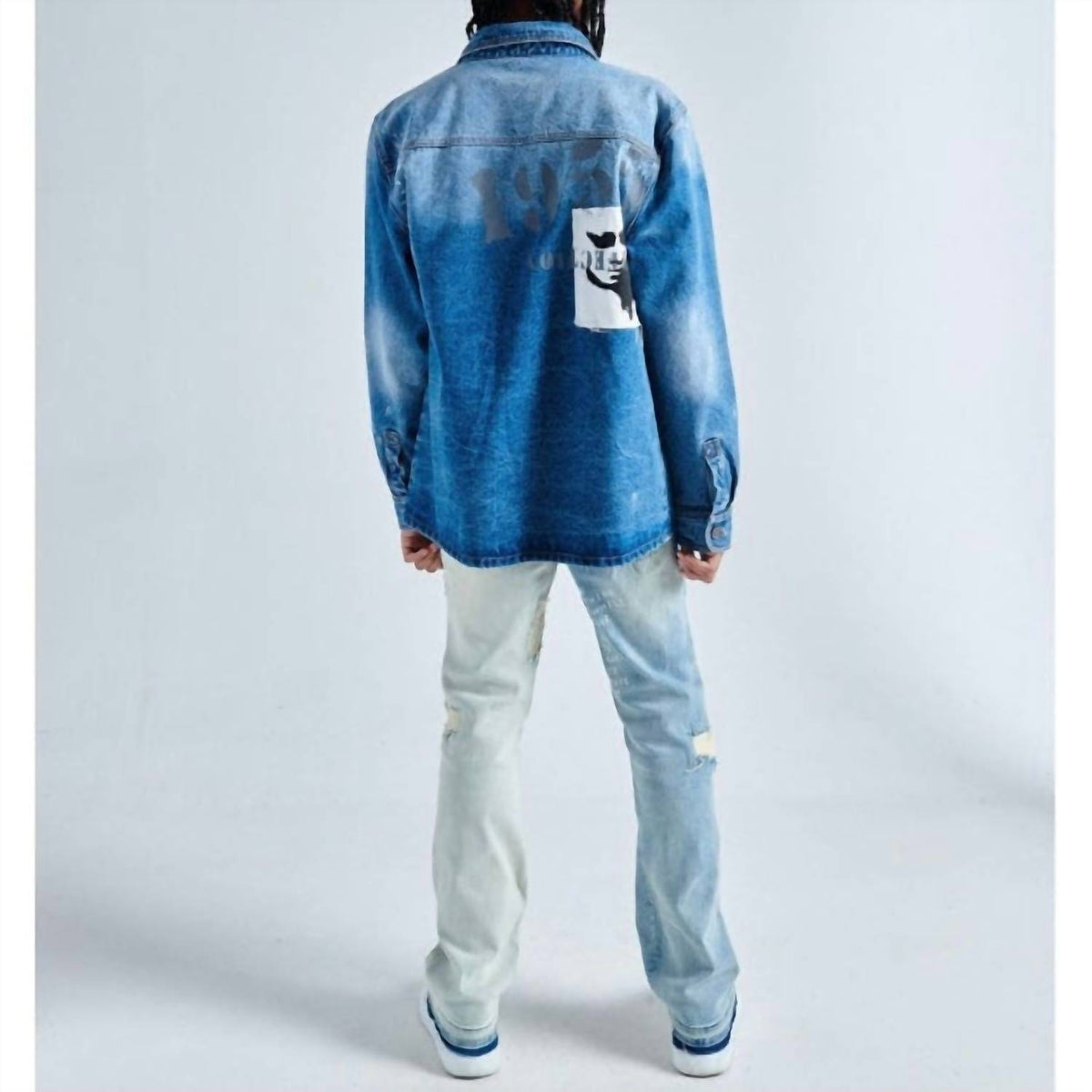 MEN'S MENTIROSA BUTTON UP DENIM JACKET