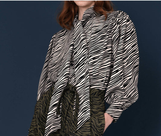 Ripple Bow Shirt