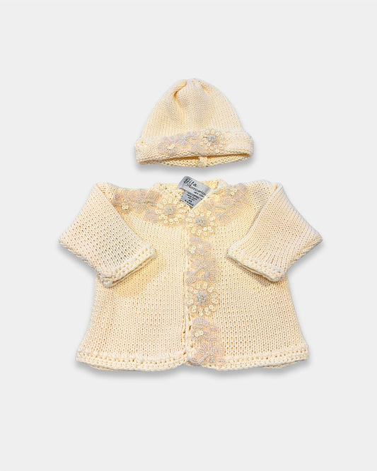Girl's 2pc Sequence Sweater With Hat