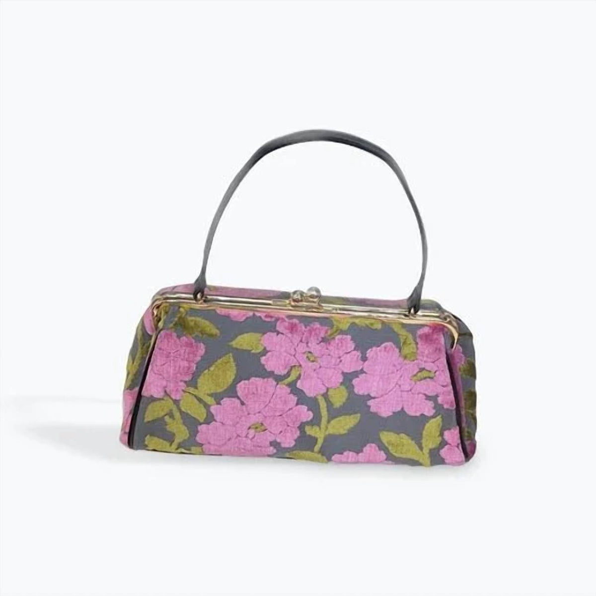 Glenda Gies Women's Jackie Bag in Fushia/Charcoal