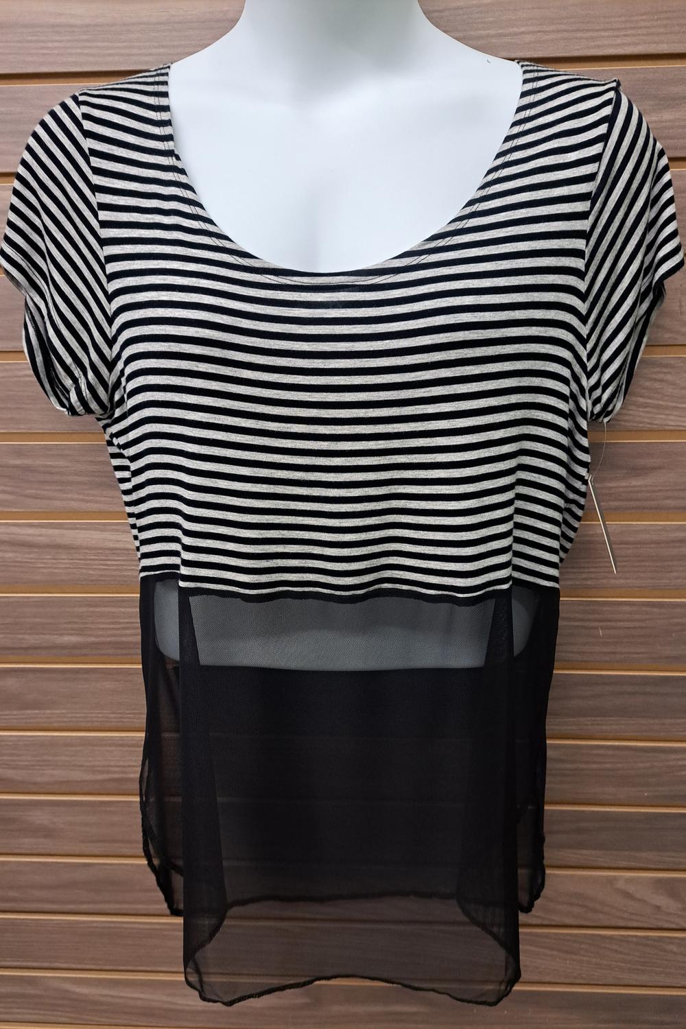 Women's Mesh Ss Top