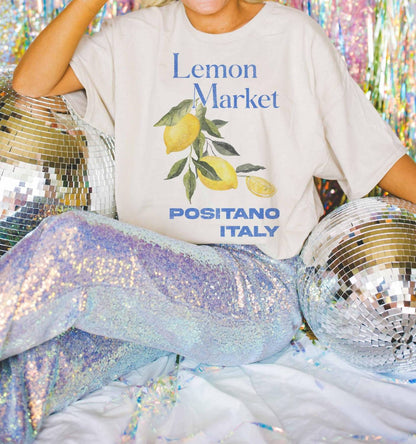 Lemon Market Oversized Graphic Tee