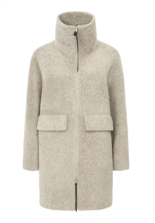 Green Pilot Women's Phoenix Anorak Coat in Mocha