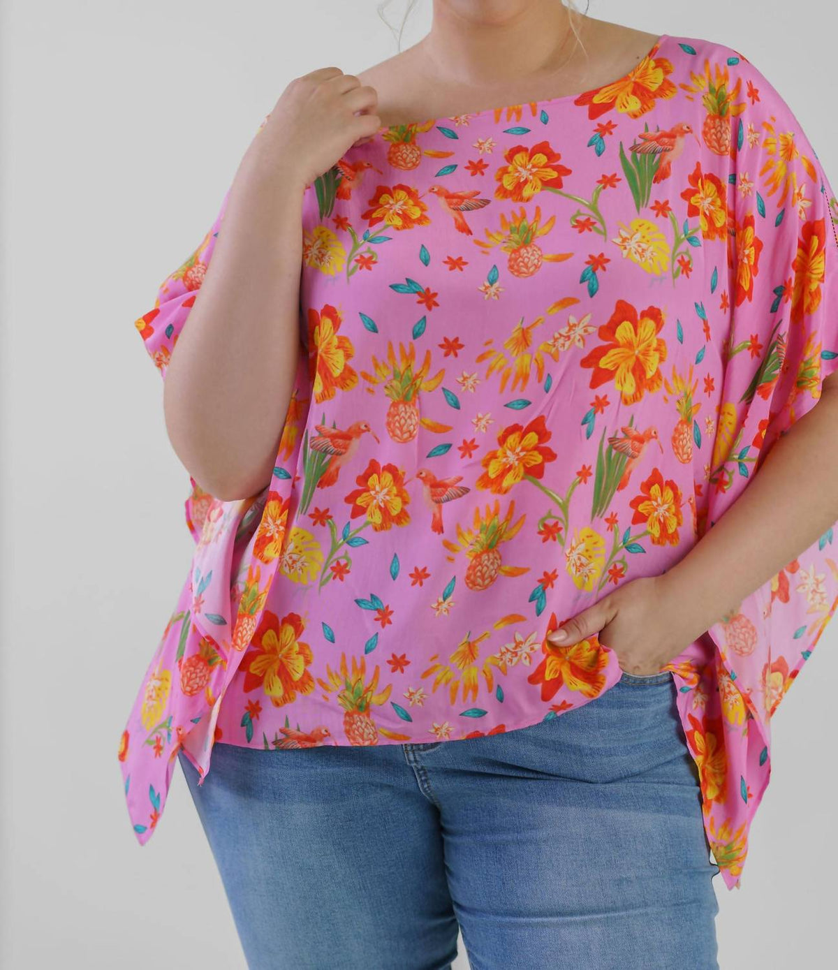 Nargis Kaftan Top - Plus