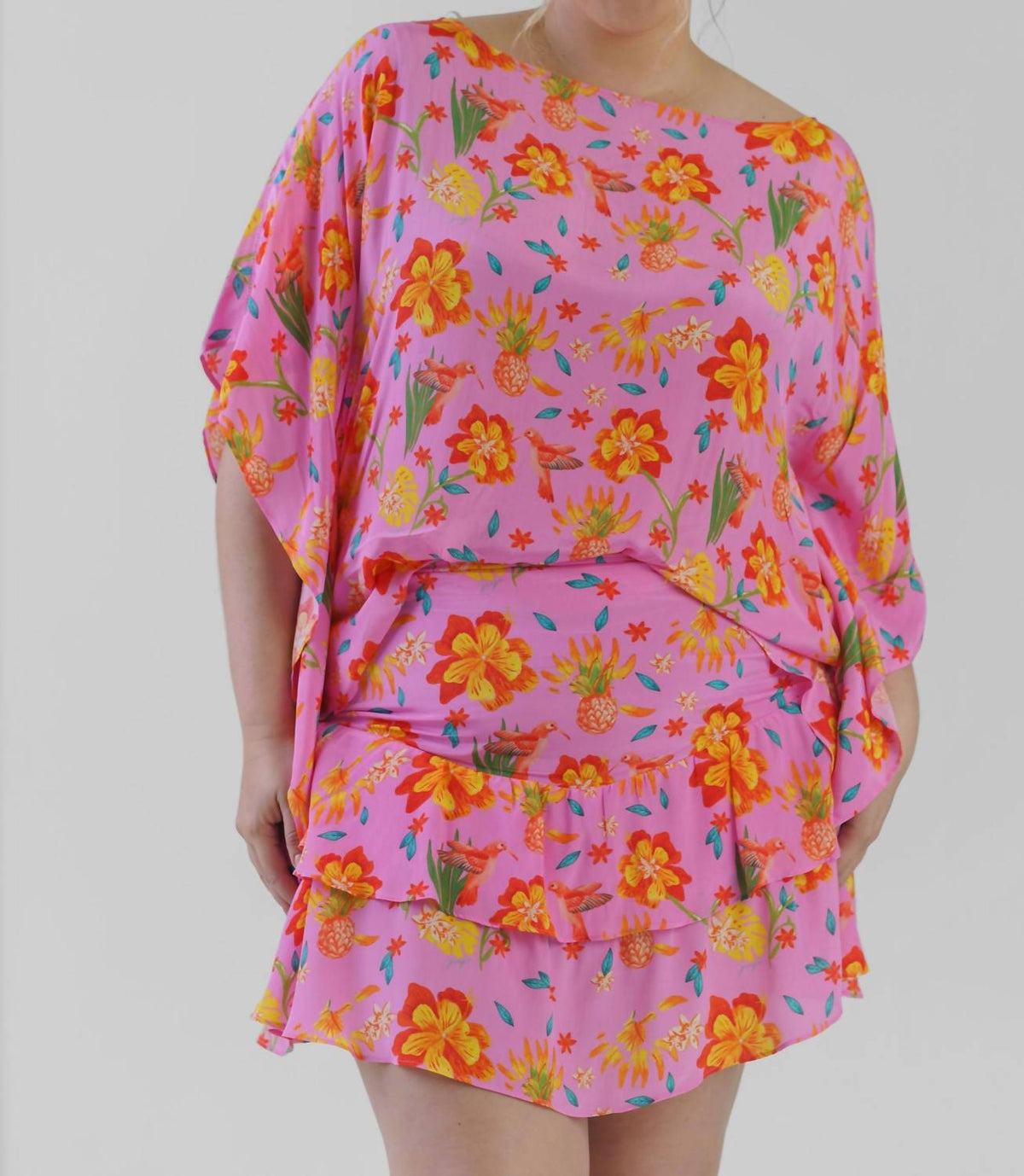 Nargis Kaftan Top - Plus