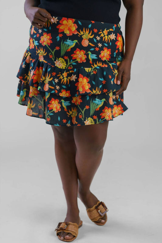 Sitara Ruffled Skirt - Plus