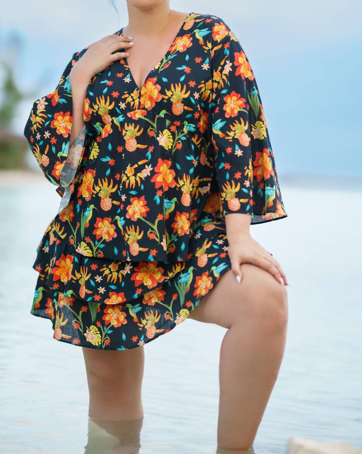 Sitara Ruffled Skirt - Plus