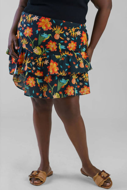 Sitara Ruffled Skirt - Plus
