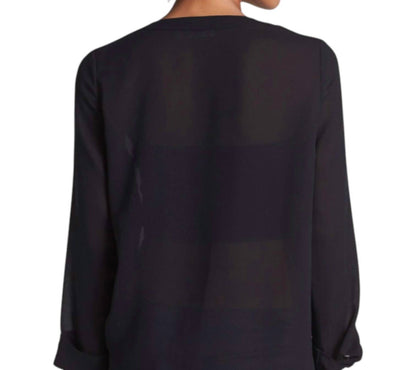 Split Neck Blouse