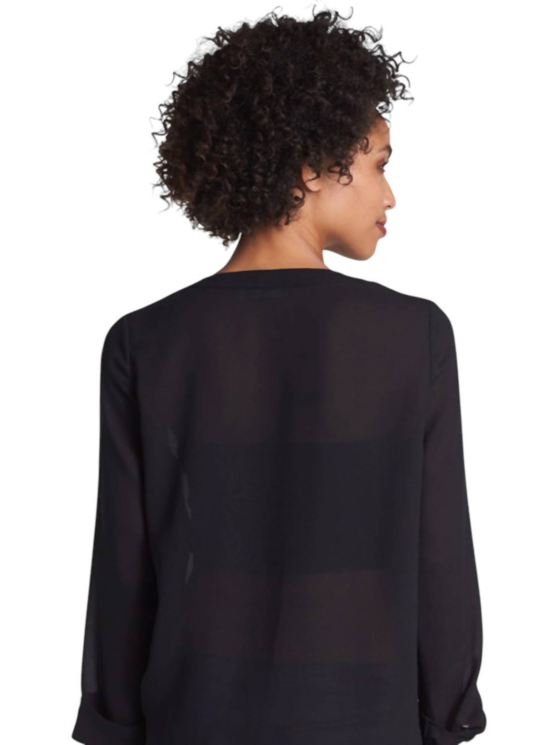 Split Neck Blouse