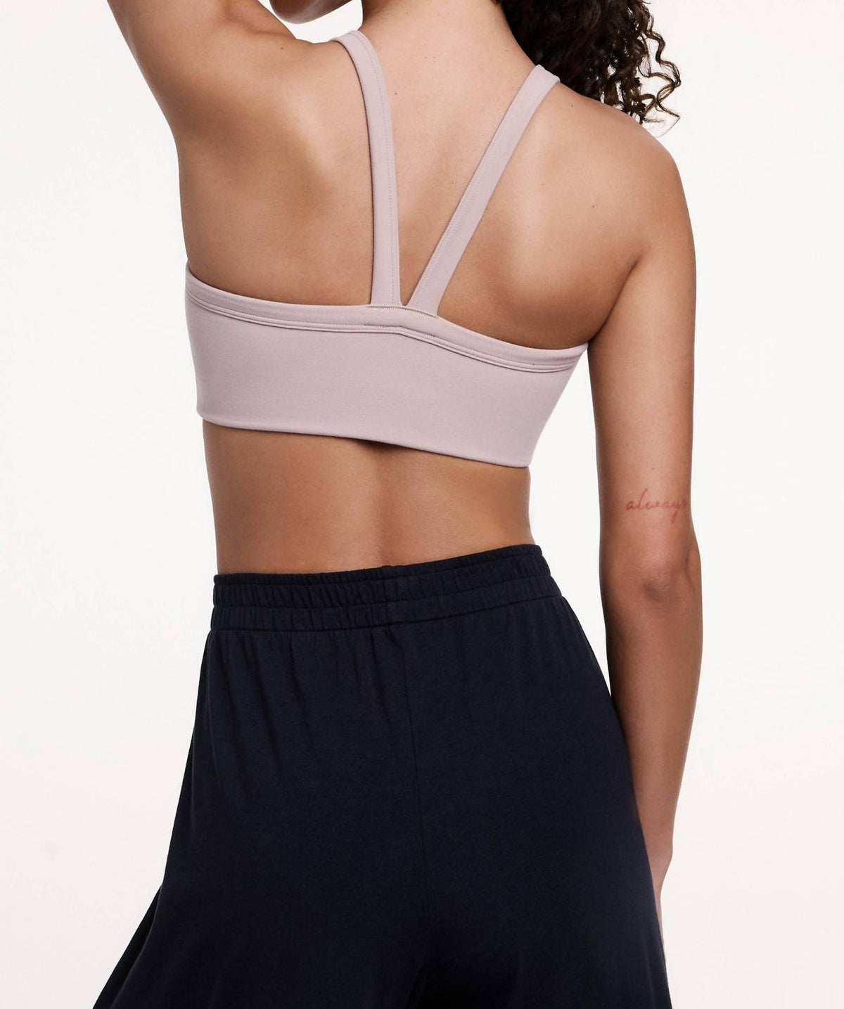 Whipped Knit V-neck Bralette