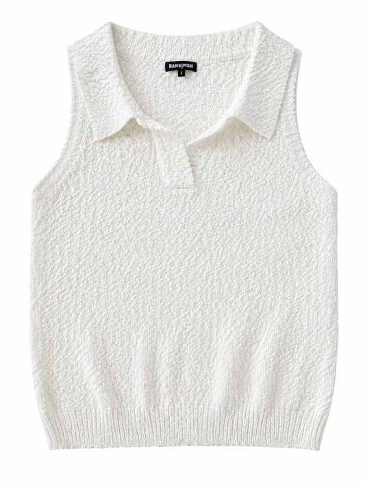 Women's Lauren Sleeveless Polo Top
